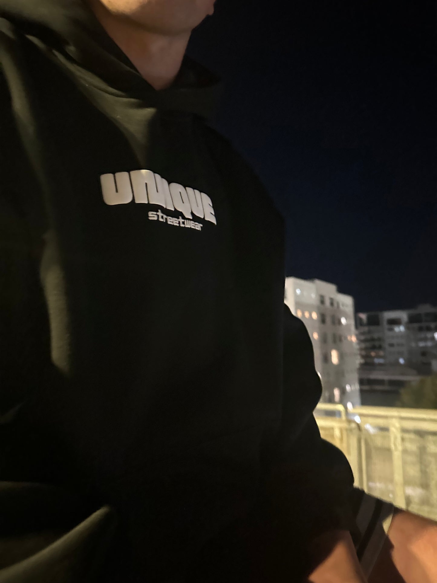 Black Oversize Hoodie